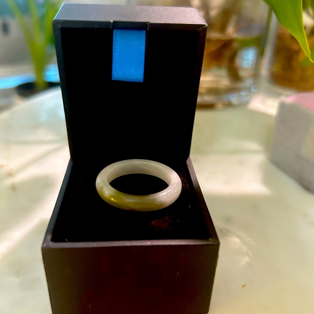 Man Jade Ring Size 12 Brand New Never Worn